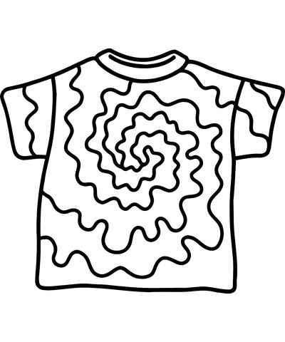 Desenho de Camisa Desenho Colorir Imprimir 02