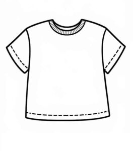 Desenho de Camisa Desenho Colorir Imprimir 04