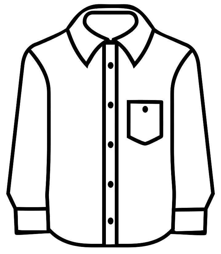 Desenho de Camisa Desenho Colorir Imprimir 11