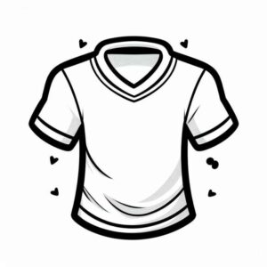 Desenho de Camisa Desenho Colorir Imprimir 19