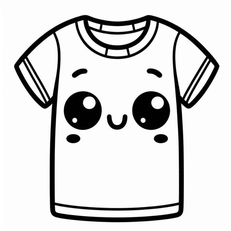 Desenho de Camisa Desenho Colorir Imprimir 20