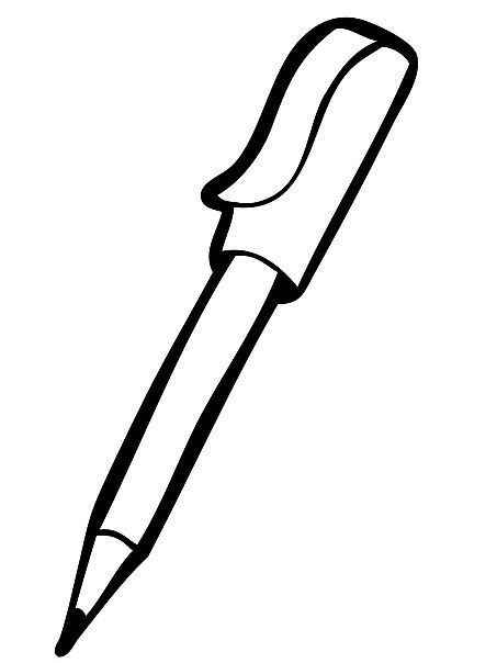 Desenho de Caneta Desenho Colorir Imprimir 07