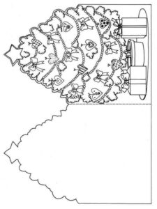Desenho de Cartao De Natal Desenho Colorir Imprimir 02