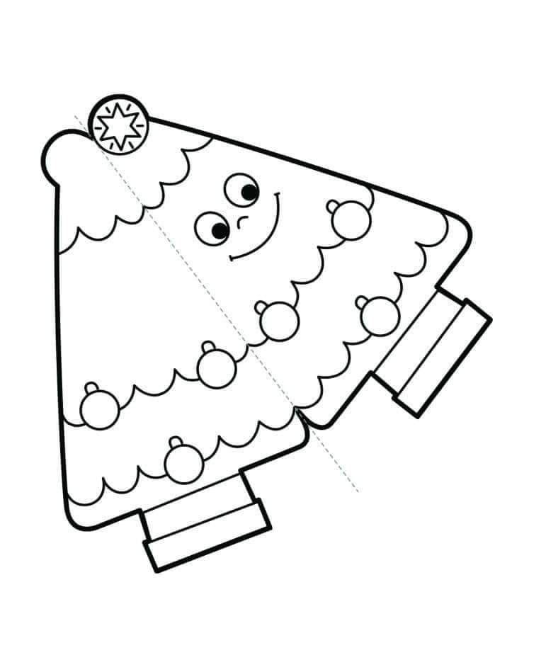 Desenho de Cartao De Natal Desenho Colorir Imprimir 11