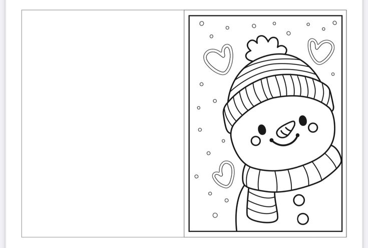 Desenho de Cartao De Natal Desenho Colorir Imprimir 15