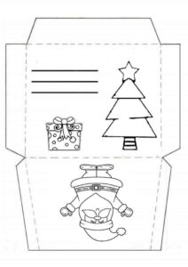 Desenho de Cartao De Natal Desenho Colorir Imprimir 19