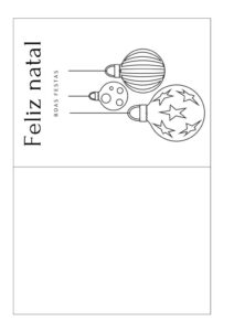 Desenho de Cartao De Natal Desenho Colorir Imprimir 20