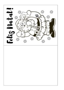 Desenho de Cartao De Natal Desenho Colorir Imprimir 22