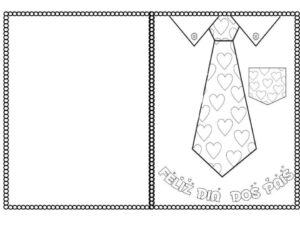 Desenho de Cartao Dia Dos Pais Desenho Colorir Imprimir 04