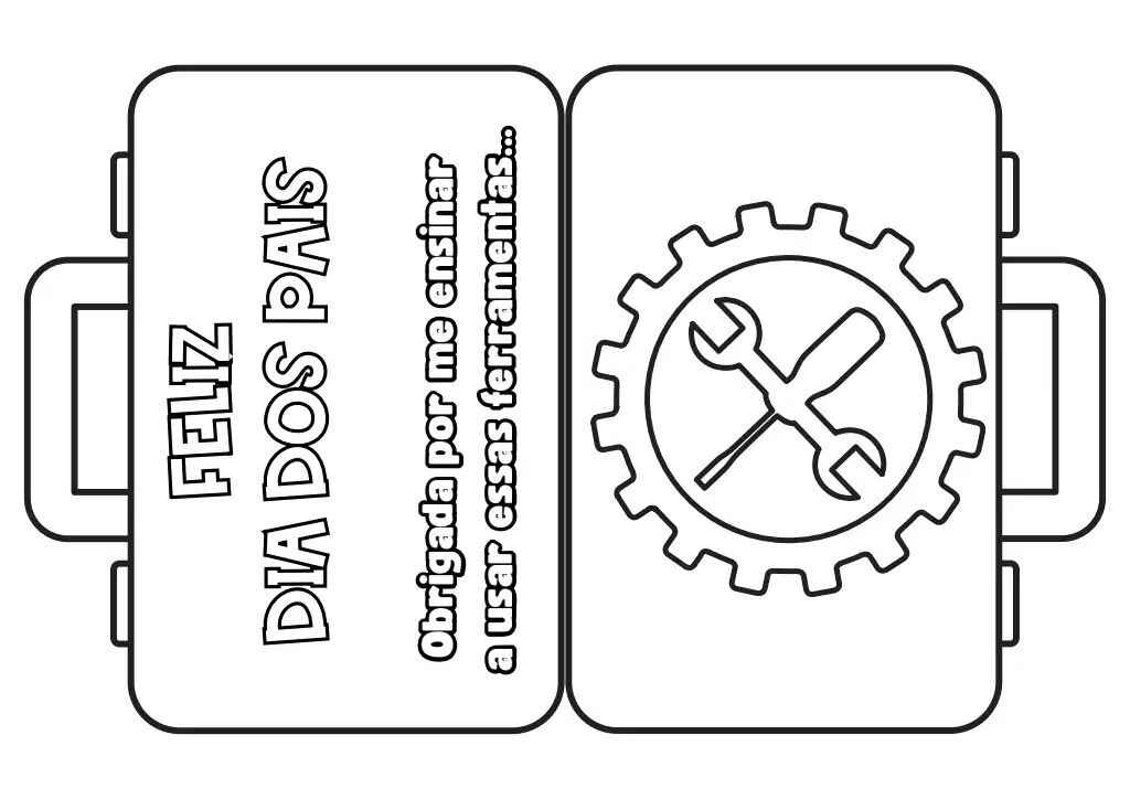 Desenho de Cartao Dia Dos Pais Desenho Colorir Imprimir 06