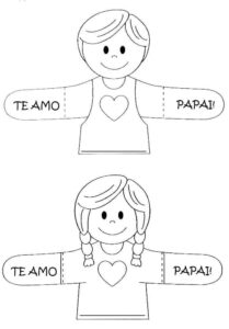 Desenho de Cartao Dia Dos Pais Desenho Colorir Imprimir 12