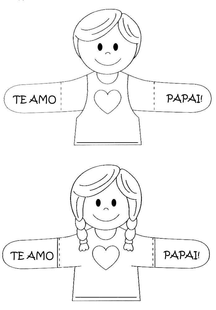 Desenho de Cartao Dia Dos Pais Desenho Colorir Imprimir 12