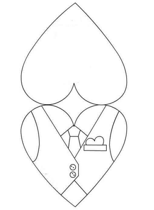 Desenho de Cartao Dia Dos Pais Desenho Colorir Imprimir 13