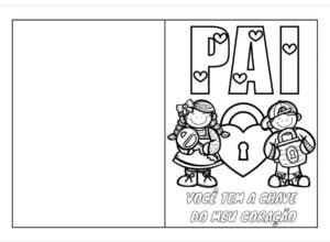Desenho de Cartao Dia Dos Pais Desenho Colorir Imprimir 17