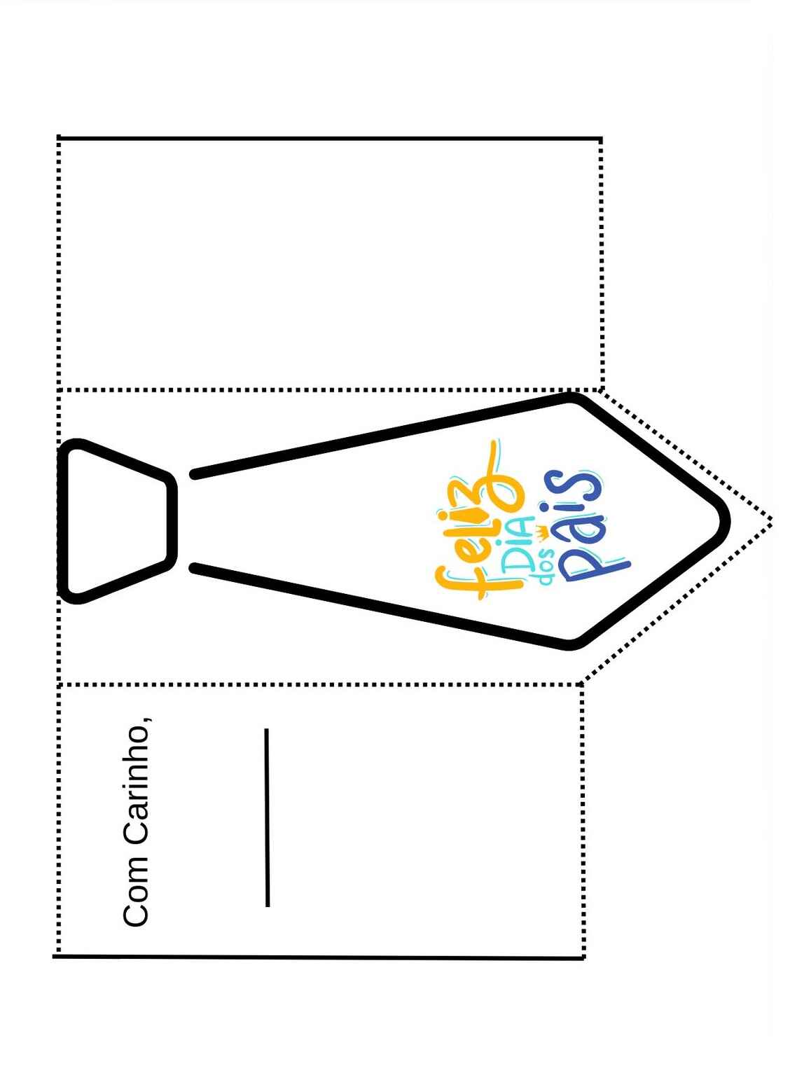 Desenho de Cartao Dia Dos Pais Desenho Colorir Imprimir 18