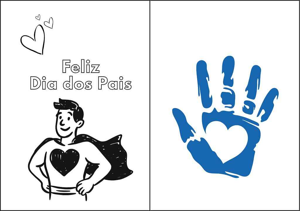 Desenho de Cartao Dia Dos Pais Desenho Colorir Imprimir 19