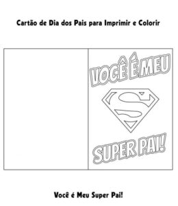 Desenho de Cartao Dia Dos Pais Desenho Colorir Imprimir 24