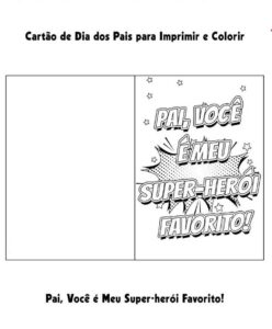 Desenho de Cartao Dia Dos Pais Desenho Colorir Imprimir 25