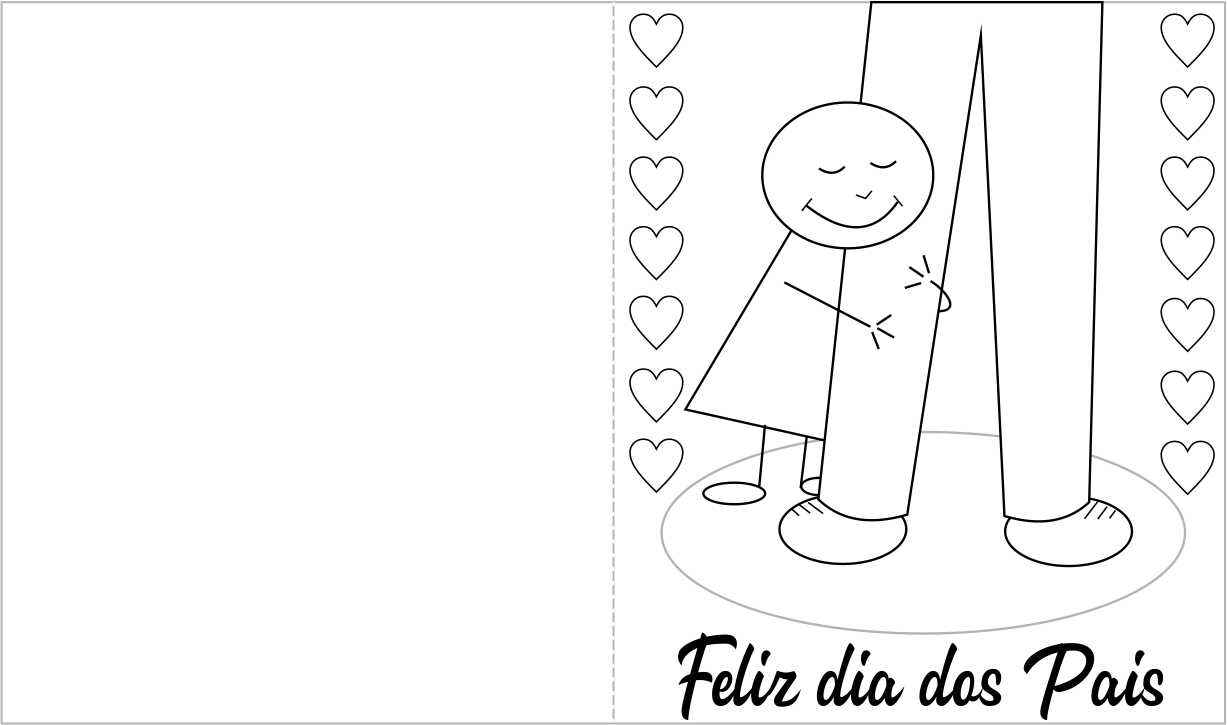 Desenho de Cartao Dia Dos Pais Desenho Colorir Imprimir 28