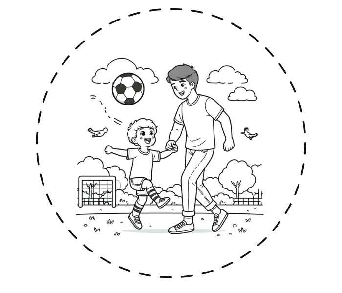 Desenho de Cartao Dia Dos Pais Desenho Colorir Imprimir 37