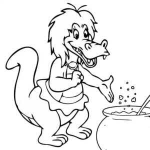 Desenho de Cuca Desenho Colorir Imprimir 03