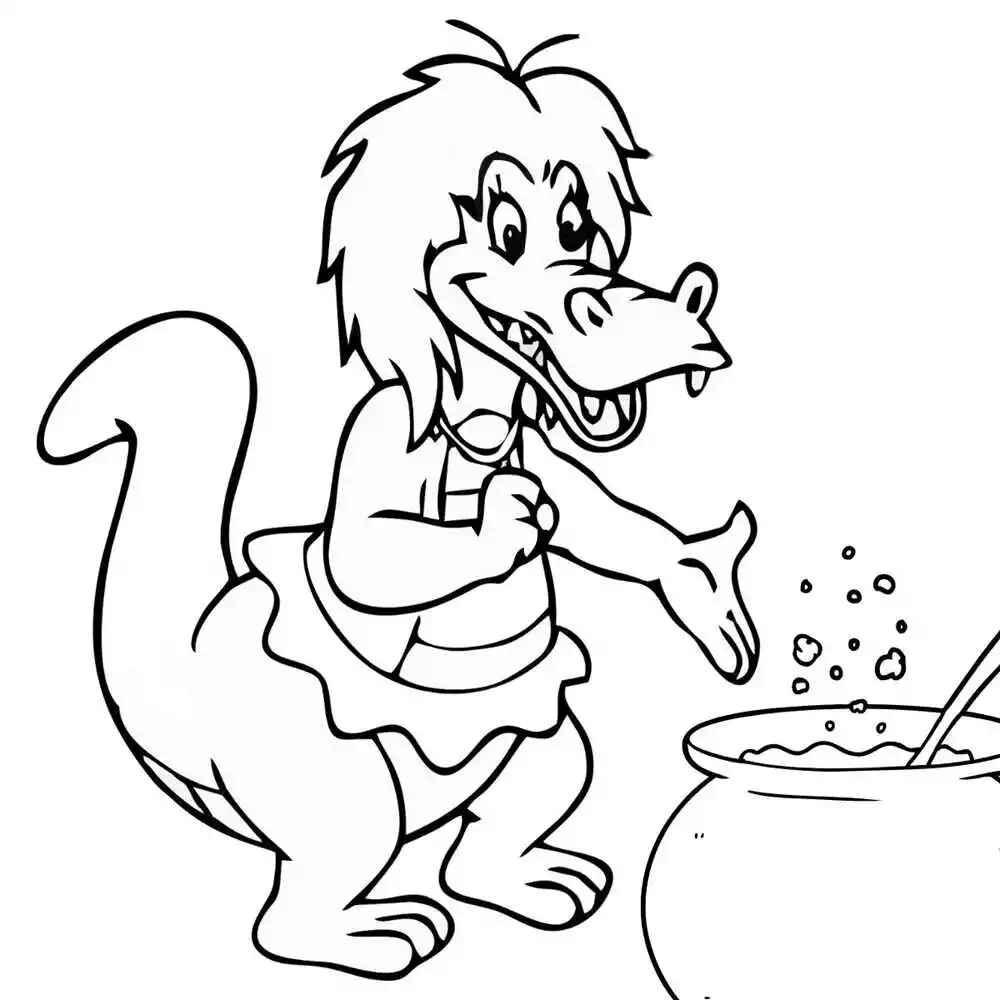 Desenho de Cuca Desenho Colorir Imprimir 03