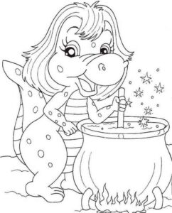 Desenho de Cuca Desenho Colorir Imprimir 04