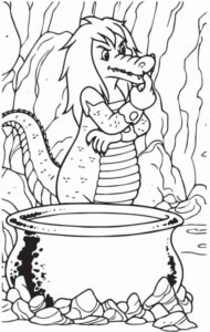 Desenho de Cuca Desenho Colorir Imprimir 06