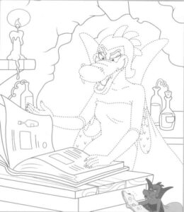 Desenho de Cuca Desenho Colorir Imprimir 09