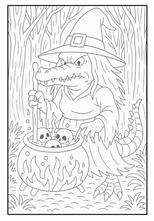 Desenho de Cuca Desenho Colorir Imprimir 14