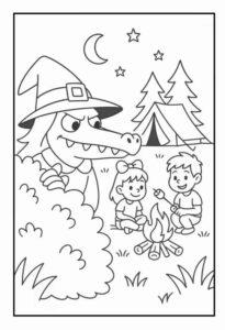 Desenho de Cuca Desenho Colorir Imprimir 16