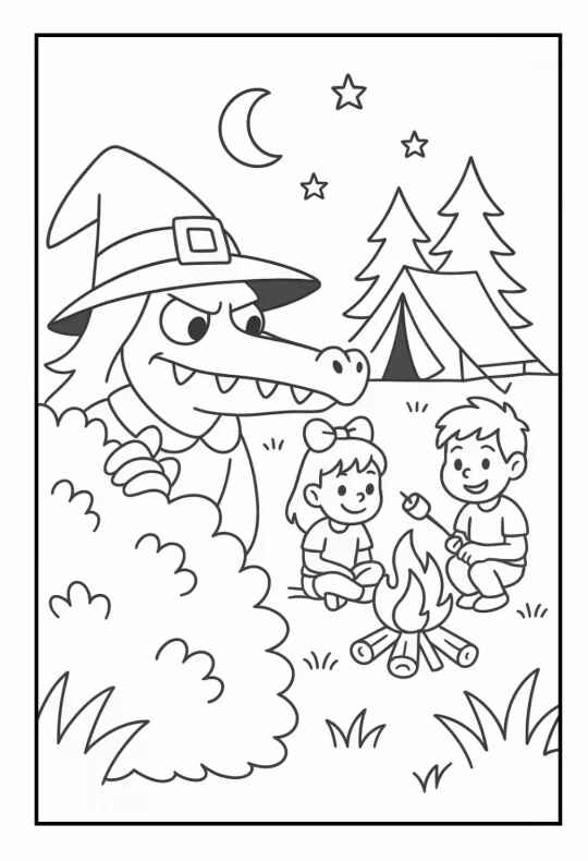 Desenho de Cuca Desenho Colorir Imprimir 16