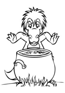 Desenho de Cuca Desenho Colorir Imprimir 19