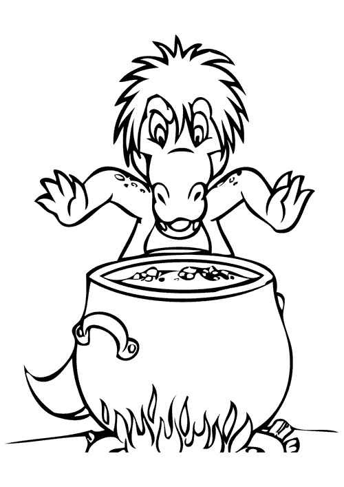 Desenho de Cuca Desenho Colorir Imprimir 19