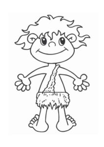 Desenho de Curupira Desenho Colorir Imprimir 19