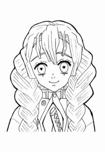 Desenho de Demon Slayer Desenho Colorir Imprimir 21