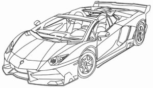 Desenho de Ferrari Desenho Colorir Imprimir 31