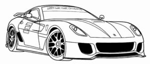 Desenho de Ferrari Desenho Colorir Imprimir 32