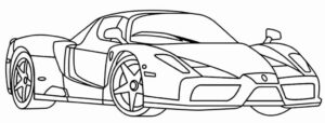 Desenho de Ferrari Desenho Colorir Imprimir 42