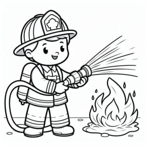 Desenho de Fogo Desenho Colorir Imprimir 11