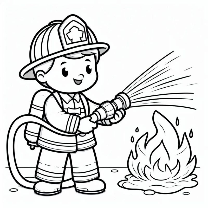 Desenho de Fogo Desenho Colorir Imprimir 11