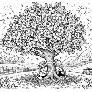 Desenho de Jardins Desenho Colorir Imprimir 38