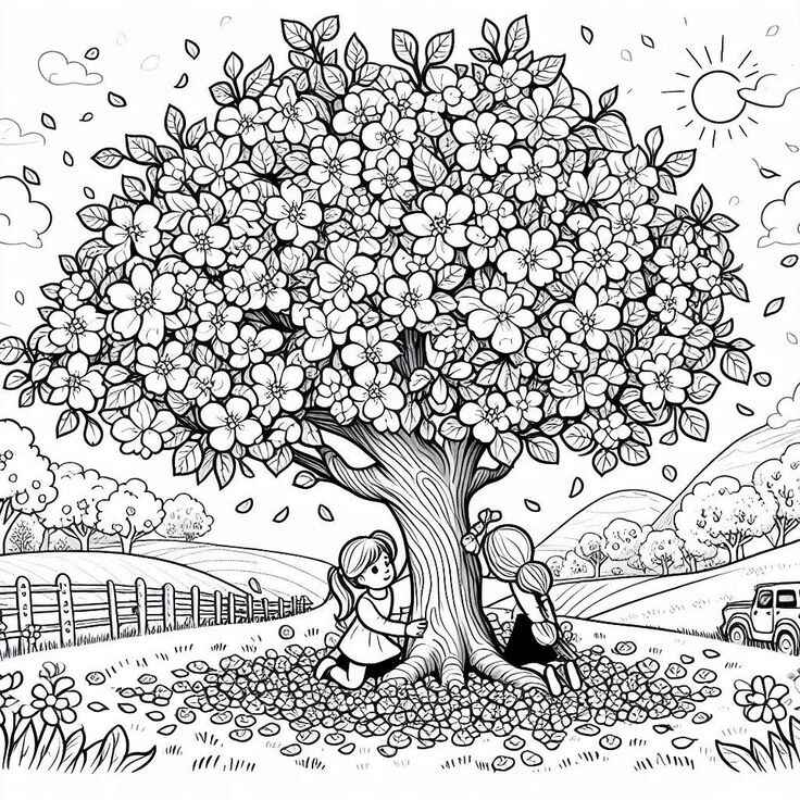 Desenho de Jardins Desenho Colorir Imprimir 38