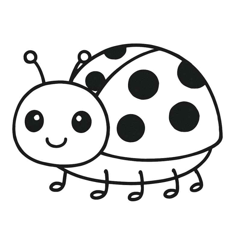 Desenho de Joaninha Desenho Colorir Imprimir 32