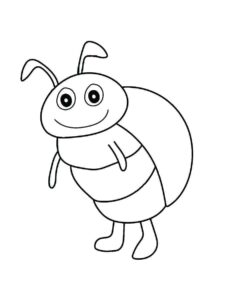 Desenho de Joaninha Desenho Colorir Imprimir 47