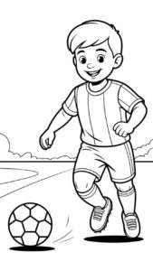 Desenho de Jogadores De Futebol Desenho Colorir Imprimir 10