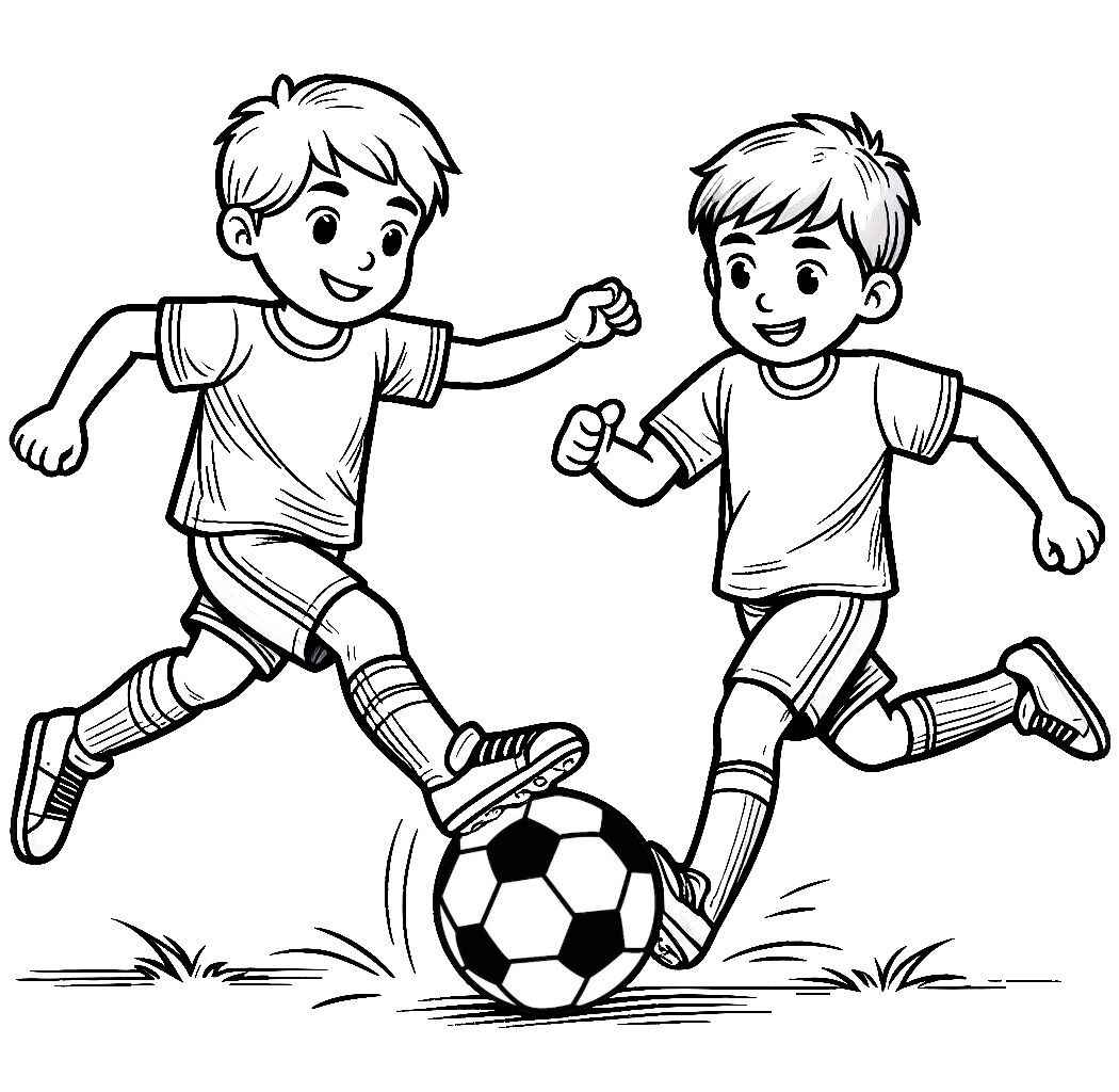 Desenho de Jogadores De Futebol Desenho Colorir Imprimir 15