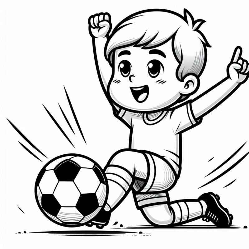 Desenho de Jogadores De Futebol Desenho Colorir Imprimir 16