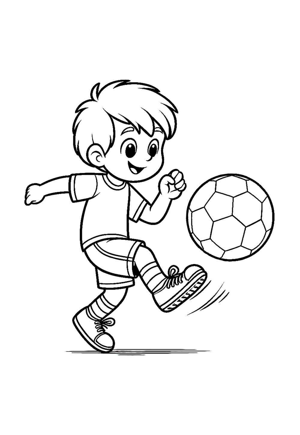 Desenho de Jogadores De Futebol Desenho Colorir Imprimir 22