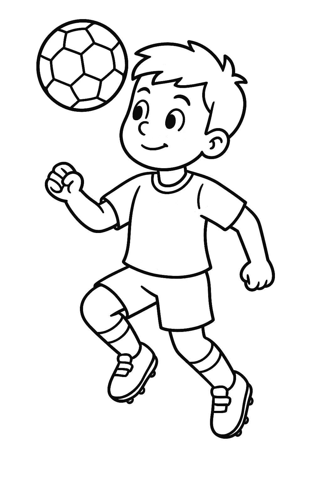 Desenho de Jogadores De Futebol Desenho Colorir Imprimir 32